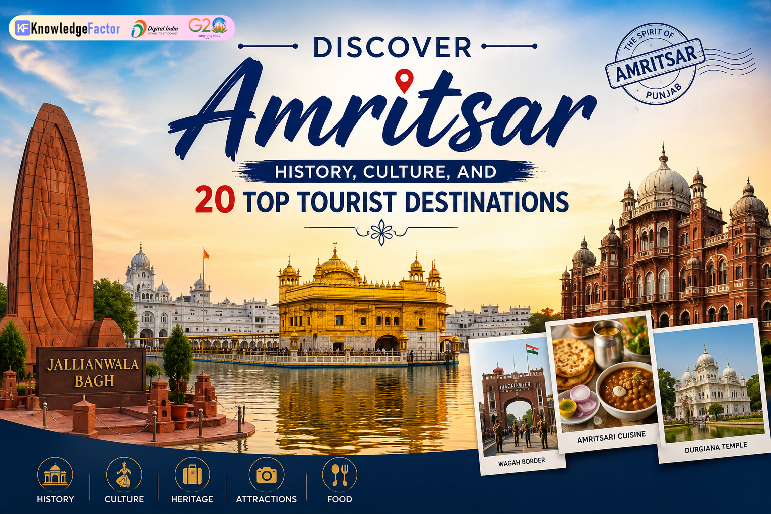 20 Best Places to Visit in Amritsar (2026): History, Culture & Travel Guide