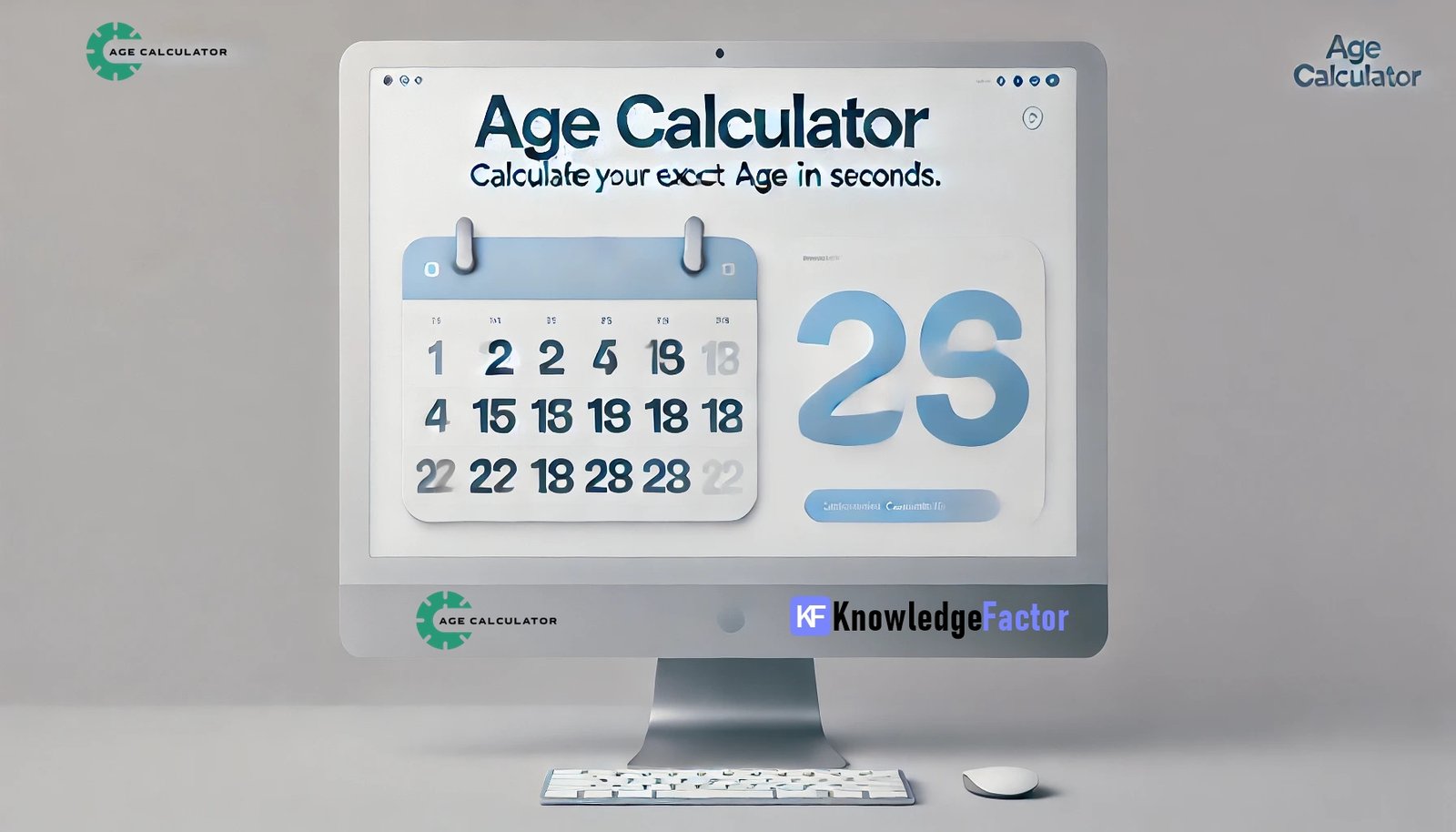 Age Calculator Free HTML Code with CSS and Java Script 2025