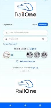railone app login